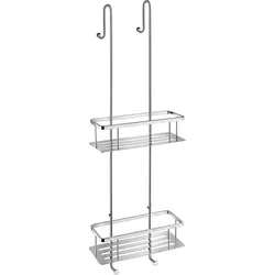 Smedbo SIDELINE - Duschkorb Doppelt mit Bodenplatten in Chrom poliert DK3041