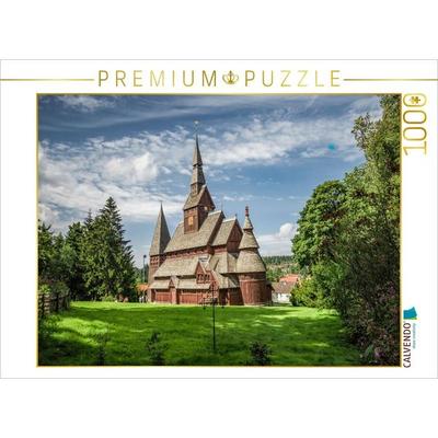 CALVENDO Puzzle Ein Motiv aus dem Kalender Die Stadt Goslar | 1000 Teile Lege-Größe 64x48cm Foto-Puzzle für glückliche Stunden