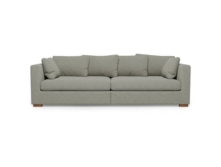 Stilvolles Sofa Malia Stoff beige B 266 cm T 113 cm - Sofa