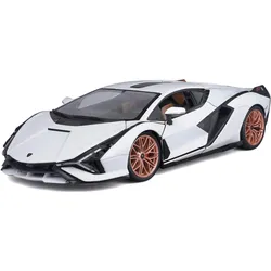 Bburago Lamborghini Sian FKP 37 1/18 weiss/schwarz