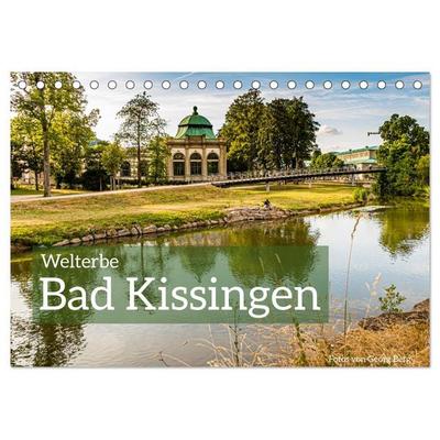 Welterbe Bad Kissingen (Tischkalender 2027 DIN A5 quer), CALVENDO Monatskalender