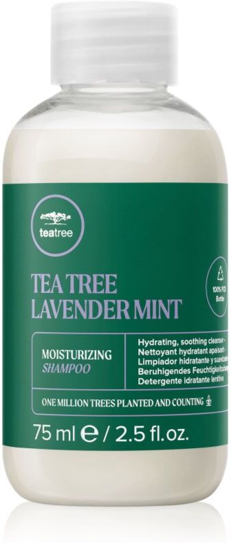 Paul Mitchell Tea Tree Lavender Mint Hydrating and Soothing Shampoo for dry and unruly hair 75 ml