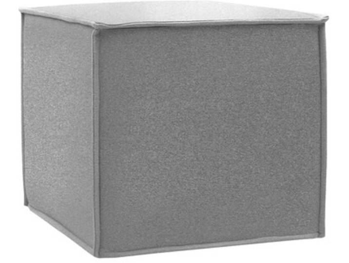 Softline Hocker Space Filz hellgrau, 45x41x45 cm