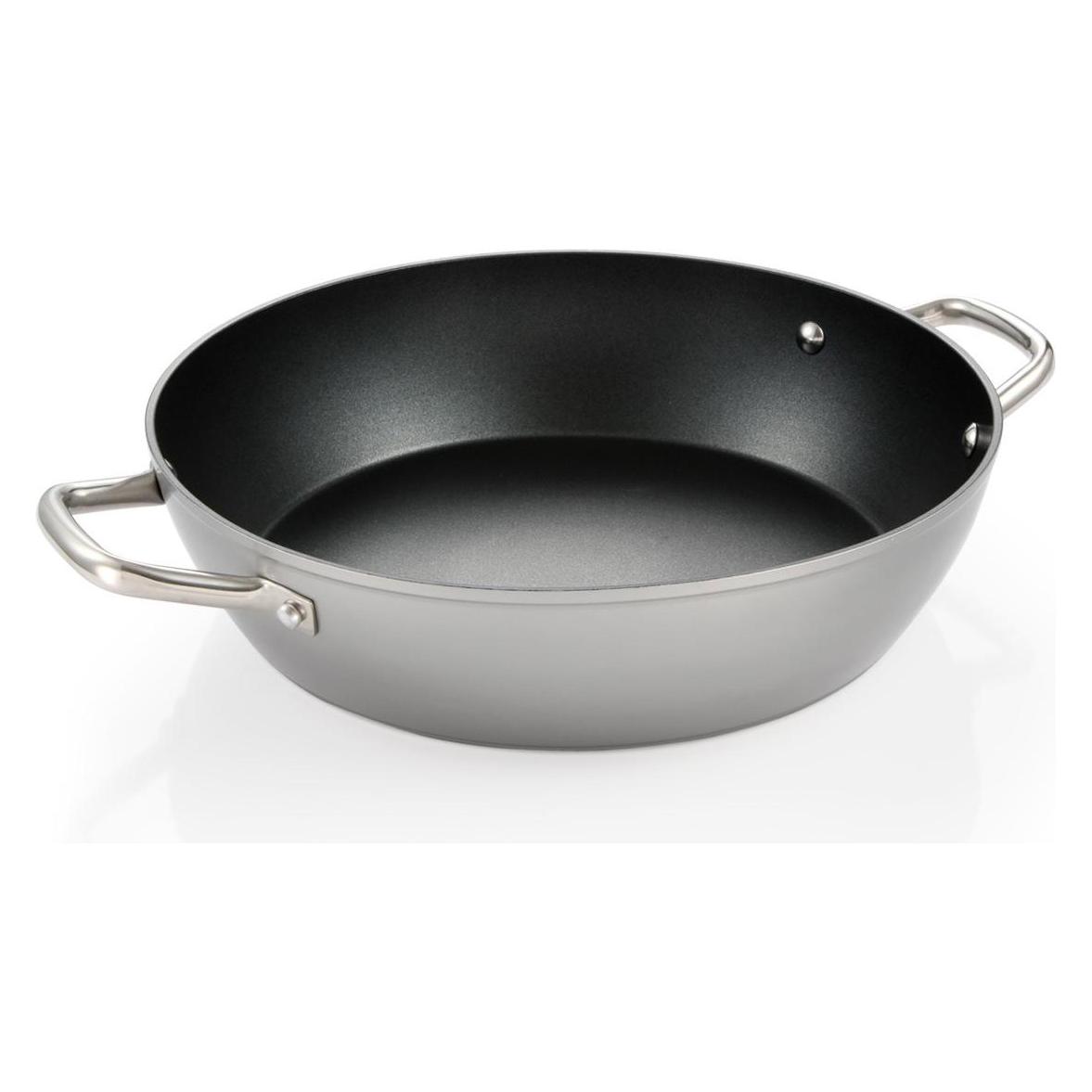 Tescoma Tiefe Bratpfanne GrandCHEF+ ø 32 cm, 2 Griffe (Aluminium, Edelstahl) (54657519)