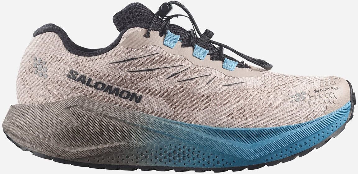 Salomon Aero Blaze 4 Grvl Gtx M - Scarpe Trail - Uomo - Beige 42