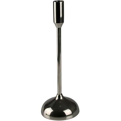 Kerzenständer AM DESIGN "Weihnachtsdeko", silber (silberfarben), H:26cm Ø:12cm, Aluminium, Kerzenhalter, aus Aluminium