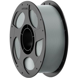 Anycubic Filament PETG, grau, 1,75mm, wetterbeständig, schlagfest, 1kg Spule