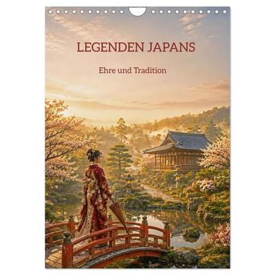 LEGENDEN JAPANS - Ehre und Tradition (Wandkalender 2027 DIN A4 hoch), CALVENDO Monatskalender