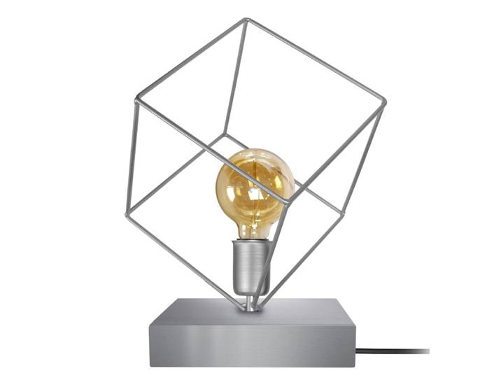 Lampe de table métal aluminium