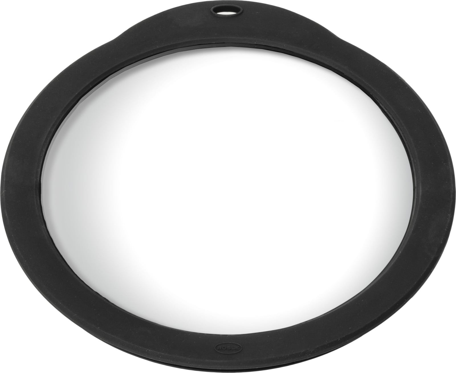 Rösle Glazen deksel met siliconen rand, Diameter: 24 cm