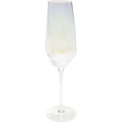 4er-Set KARE DESIGN Sektglas Diamond 200 ml Glas Transparent Klar
