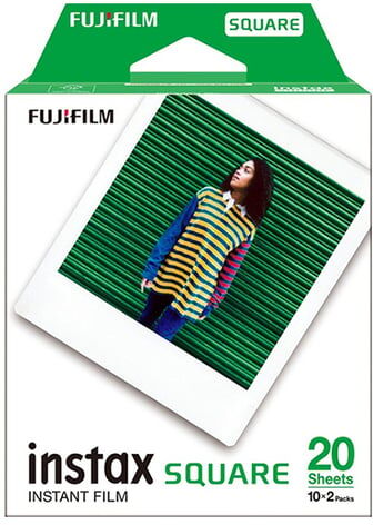 Fujifilm Papel fotográfico  Instax Square   20 folhas