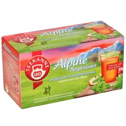 TEEKANNE Früchtetee »Alpine Bergkräuter« - 18 Beutel