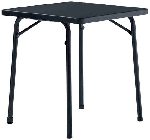 Sieger 211/G Klapptisch Ü-Bügel 70x70 cm, eisengrau