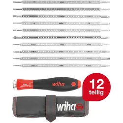 Wiha Drehmoment-Schraubendreher TorqueVario®-S 27820 12-tlg.