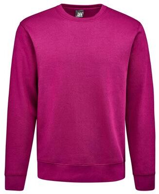 J America 8721JA Btb Fleece Crew T-Shirt in Boysenberry size 2XL   Cotton/Polyester Blend