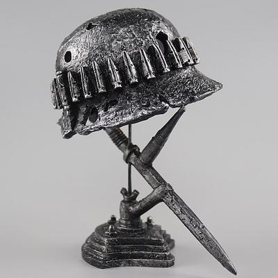 Tischlampe Schreibtischlampe Militärhelm Wohnkultur Loft-Stil Dekoration Steampunk Vintage-Stil