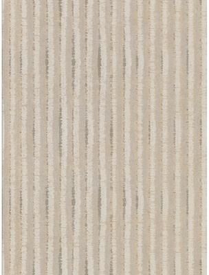 Brewster Annabeth Beige Distressed Stripe Wallpaper - 21in x 396in x 0.025in