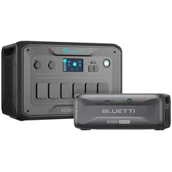 Bluetti AC300 2,7kWh Powerstation mit 1x B300K Speicher Home Backup 3000W - 0% MwSt. (gemäß§12 Abs.3 UstG**)