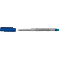 FABER-CASTELL Faber Castell Marker Multimark non-perm F 0,6 mm blau