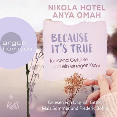 Because It's True - Tausend Gefühle und ein einziger Kuss - Nikola Hotel,Anya Omah, Audio, 9783732407439