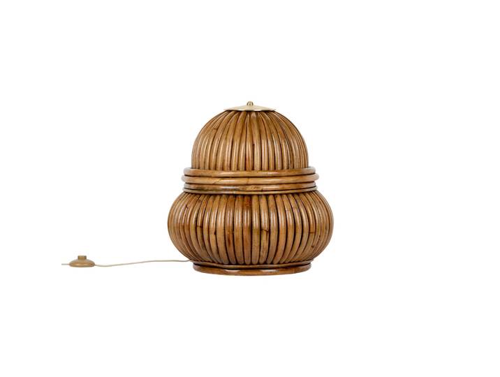 Bohemian 72 Lampadaire - GUBI - Salon / séjour - Design - Bois - Rond