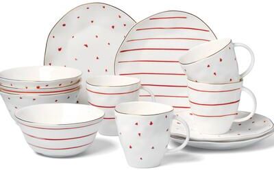 Lenox Garnet Bay 12-Piece Dessert Set