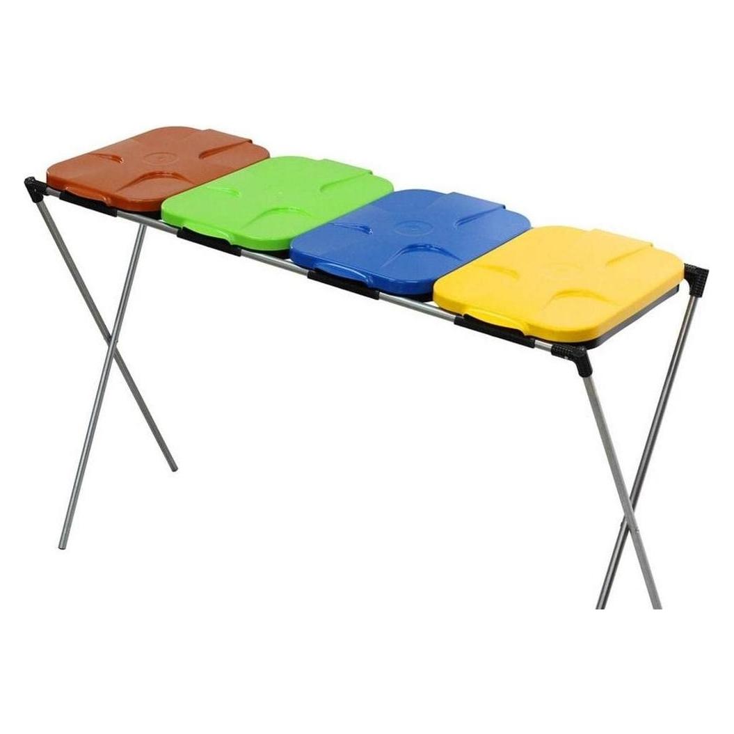 Fiskars Ständer zur Trennung von vier Abfallarten (240 l) (G71261)