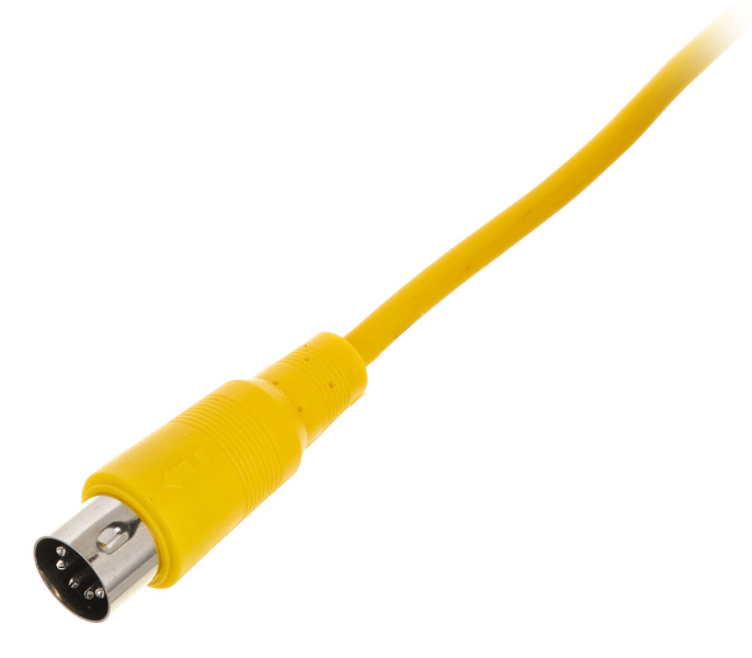 the sssnake SK366-5-YEL MIDI Yellow