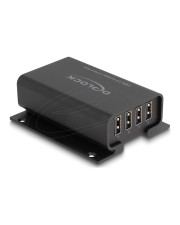 Delock 4 Port USB 2.0 Isolator Hub mit 5 kV Isolation für Datenleitung Digital/Daten (64226)