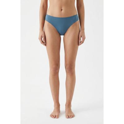 Bikini-Hose O'NEILL "RITA BOTTOM", Damen, Gr. 34, N-Gr, blau (copen blau), Obermaterial: 85% Polyamid, 15% Elasthan, Badehosen Bikini-Hose, mit verdeckter Nahtkonstruktion, aus Polyamid und Elasthan