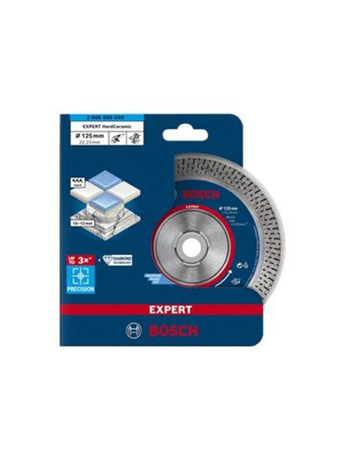 Bosch DIAMANTSKÆRESKIVE HARDCERAMIC 125MM