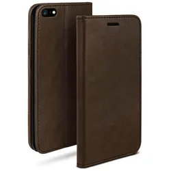 moex Casual Case iPhone 5s Hülle klappbar Leder Optik