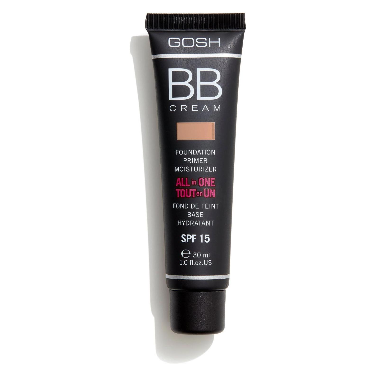 Gosh BB CREAM foundation primer moisturizer #02-beige 30 ml (Beige, 30 ml) (GO837802)