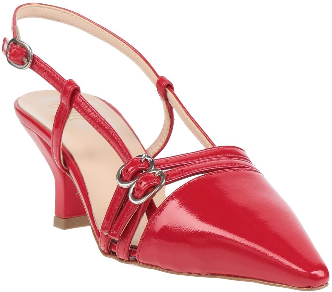 Ovyé Zapatos de salón Mujer Rojo 37,39,40 Mujer