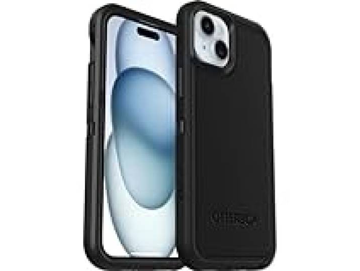 Otterbox Defender XT Coque pour iPhone 15 Plus/iPhone 14 Plus avec MagSafe, Antichoc, Anti-Chute, Robuste, supporte 5 x Plus de Chutes Que la Norme Militaire, Noir, Livré sans Emballage