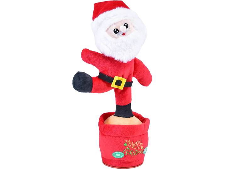 Tanzender Weihnachtsmann 37cm