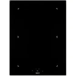 Novy Induktionskochfeld Domino Power 38 cm 2 Kochzonen 3774