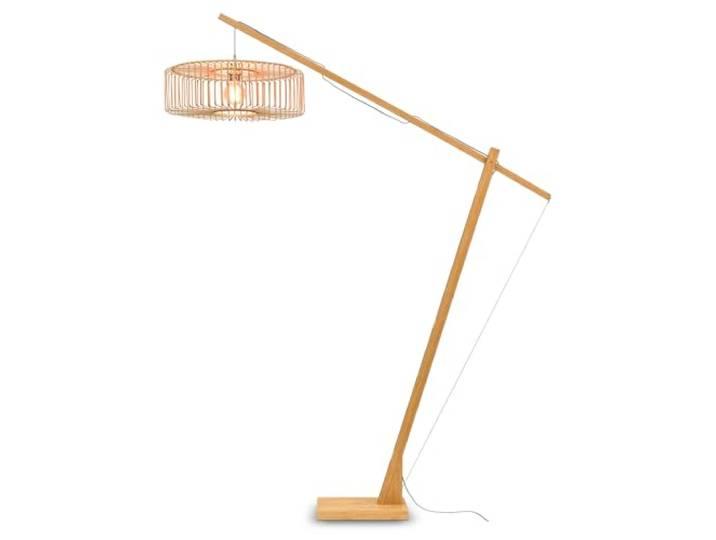 Good&Mojo Stehleuchte Bromo - Bambus - 175x60x207cm