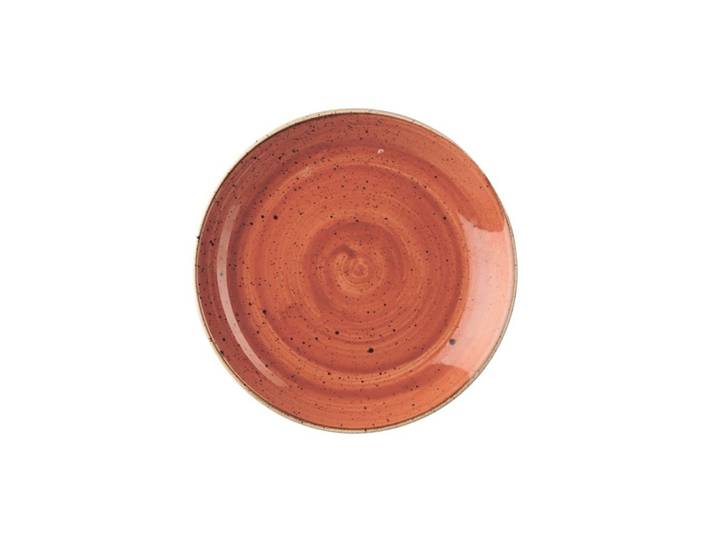Churchill Teller flach Stonecast Orange Porzellan 21.7 cm