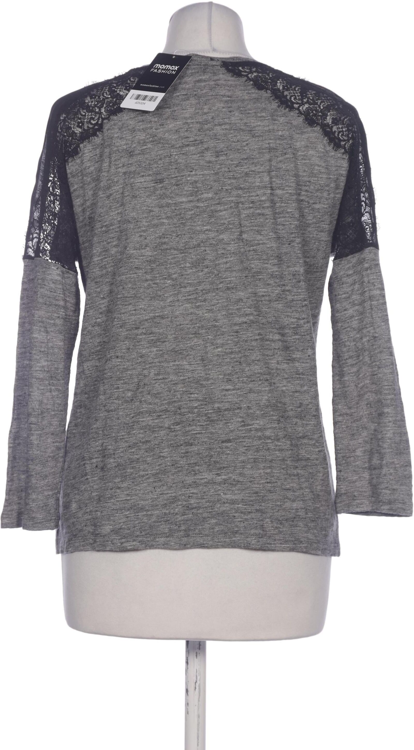 Sandro Damen Pullover, Grau, Gr. EU 36 (Sandro 1), Baumwolle / Synthetik - Second Hand
