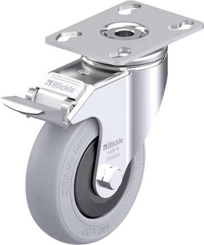 Blickle 921799 LKPA-POES 102KF-FI-SG Apparate-Lenkrolle Rad-Durchmesser: 100mm Tragfähigkeit (max.): 120kg 1St.
