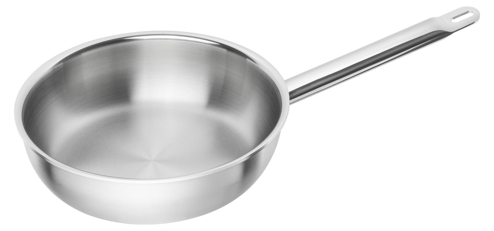 ZWILLING PRO koekenpan, 24 cm, roestvrij staal 18/10, zilverkleurig