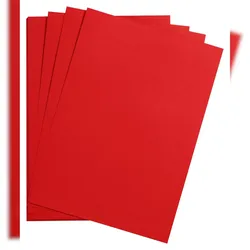 Clairefontaine Maya Fotokarton A4 270g 25 Bogen - Mohnrot| 97402C