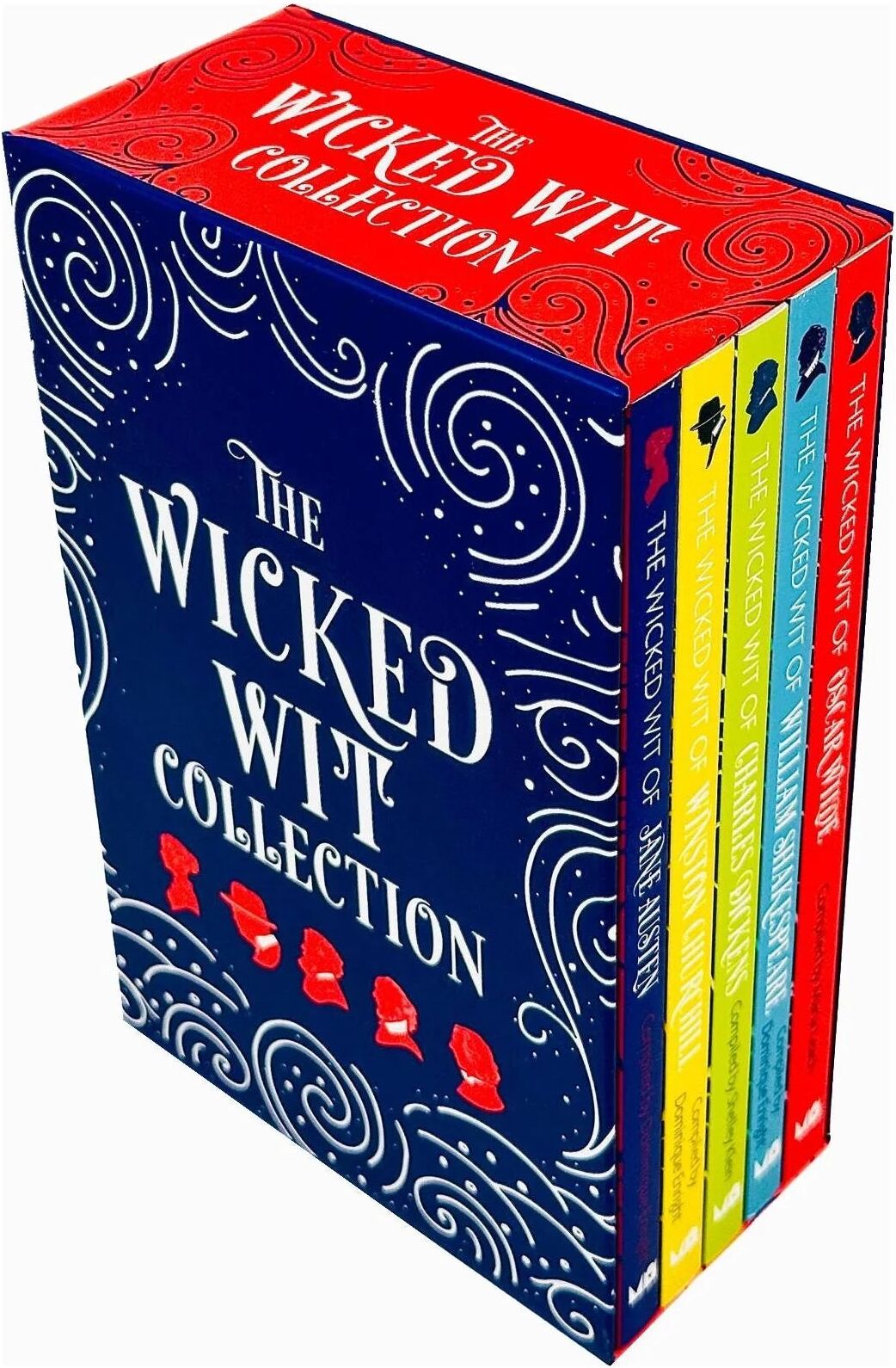 Michael O'Mara Books Wicked Wit Collection 5 Books Set by Various Authors - Austen, Churchill, Dickens, Shakespeare & Wilde - Paperback Quote Compilations - Great Gift