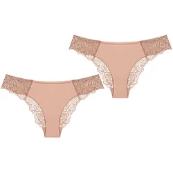Triumph Damen Brasilslip Wild Peony Florale Brazilian 2er Pack