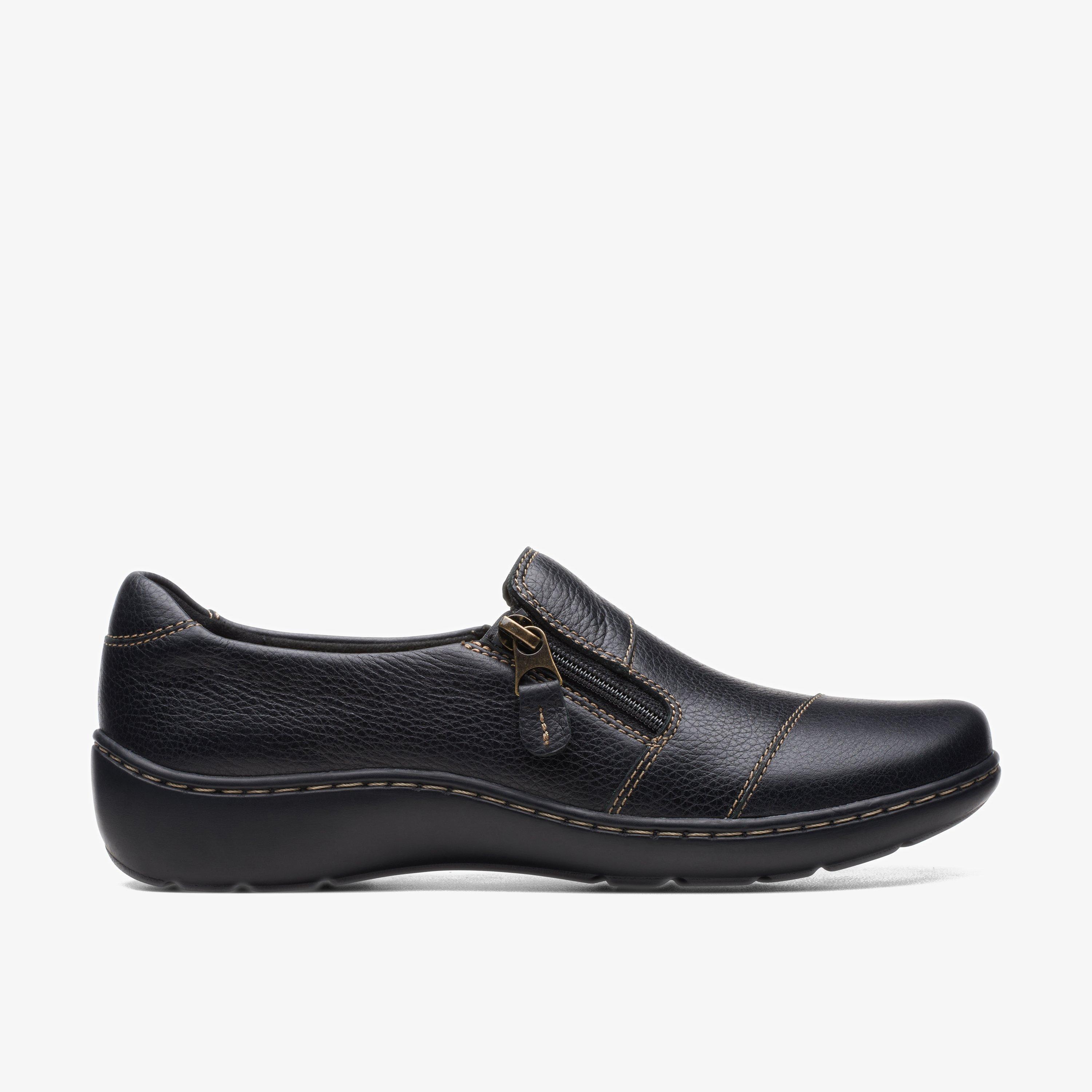 Cora Hafen Schwarze Lederschuhe