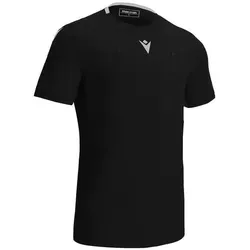 Macron, Herren, Sportshirt, Frisk (S), Weiss, Schwarz