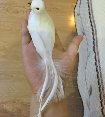 Inspire Curations Realistic Artificial Dove Decoration Simulation Pigeon Bird Figurine For Home & Events b 1pc