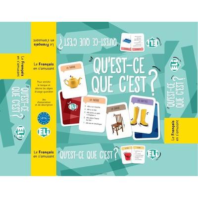 Qu'est-ce que c'est?; Game von Chiara Colucci, Klett Sprachen GmbH, 978-3-12-535178-3